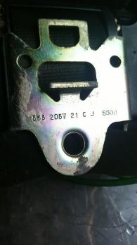 Ремень безопасности с пиропатроном VAG задний AUDI A4 [B5]